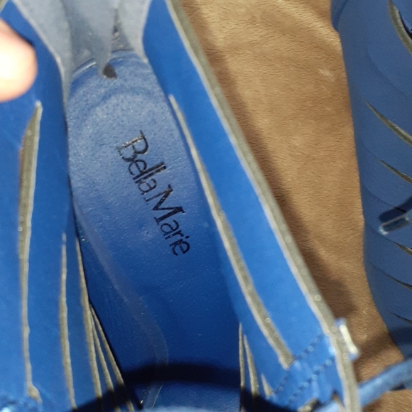 Bella Marie blue booties size 7 - Picture 11 of 11